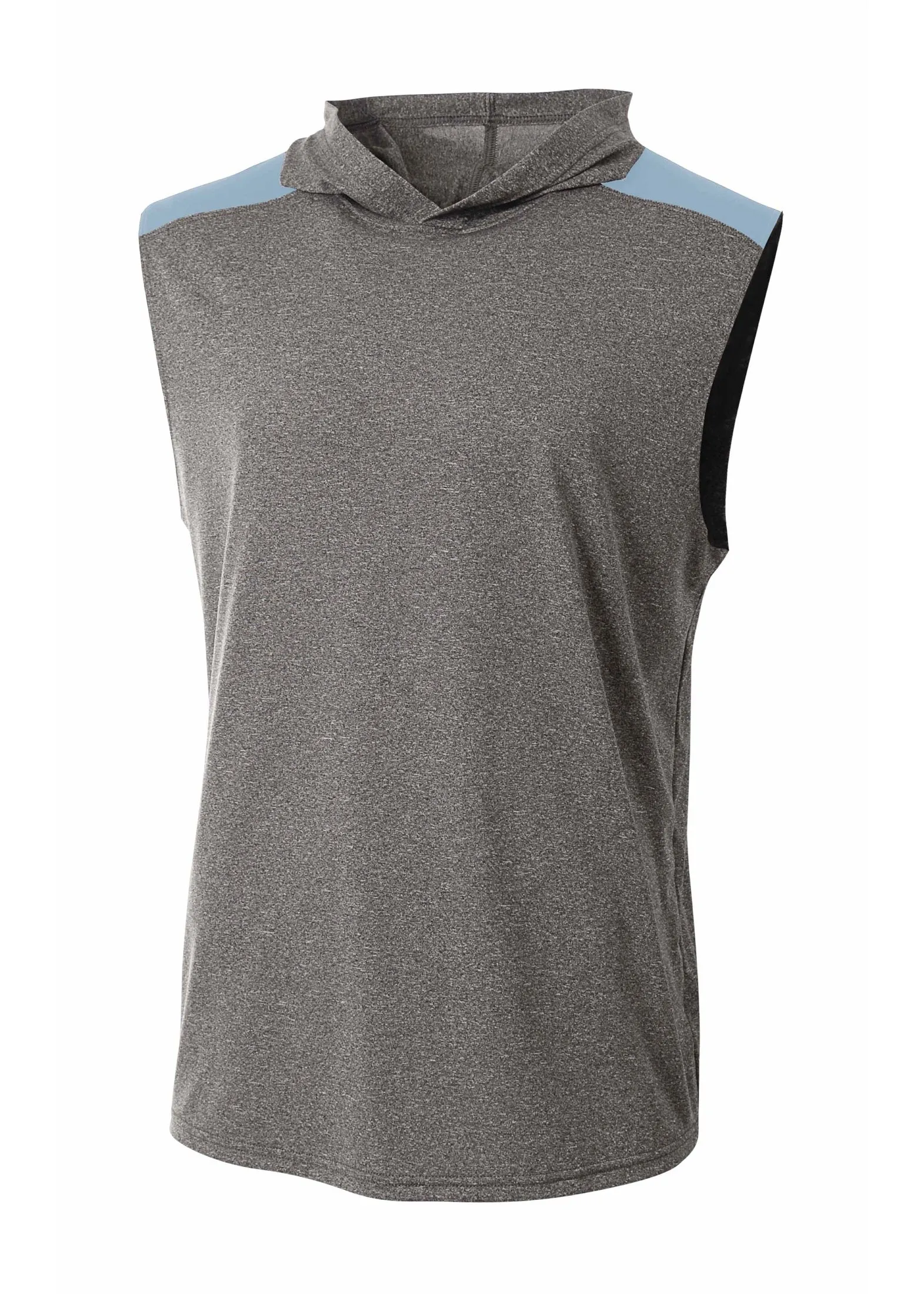 A4 Mens Tourney Sleeveless Hooded Tee