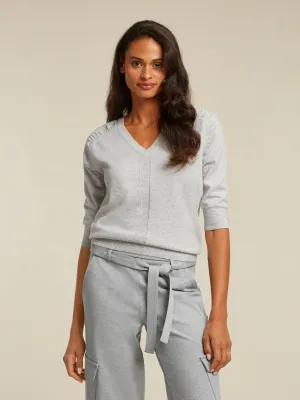 Addie pullover - Grey heather