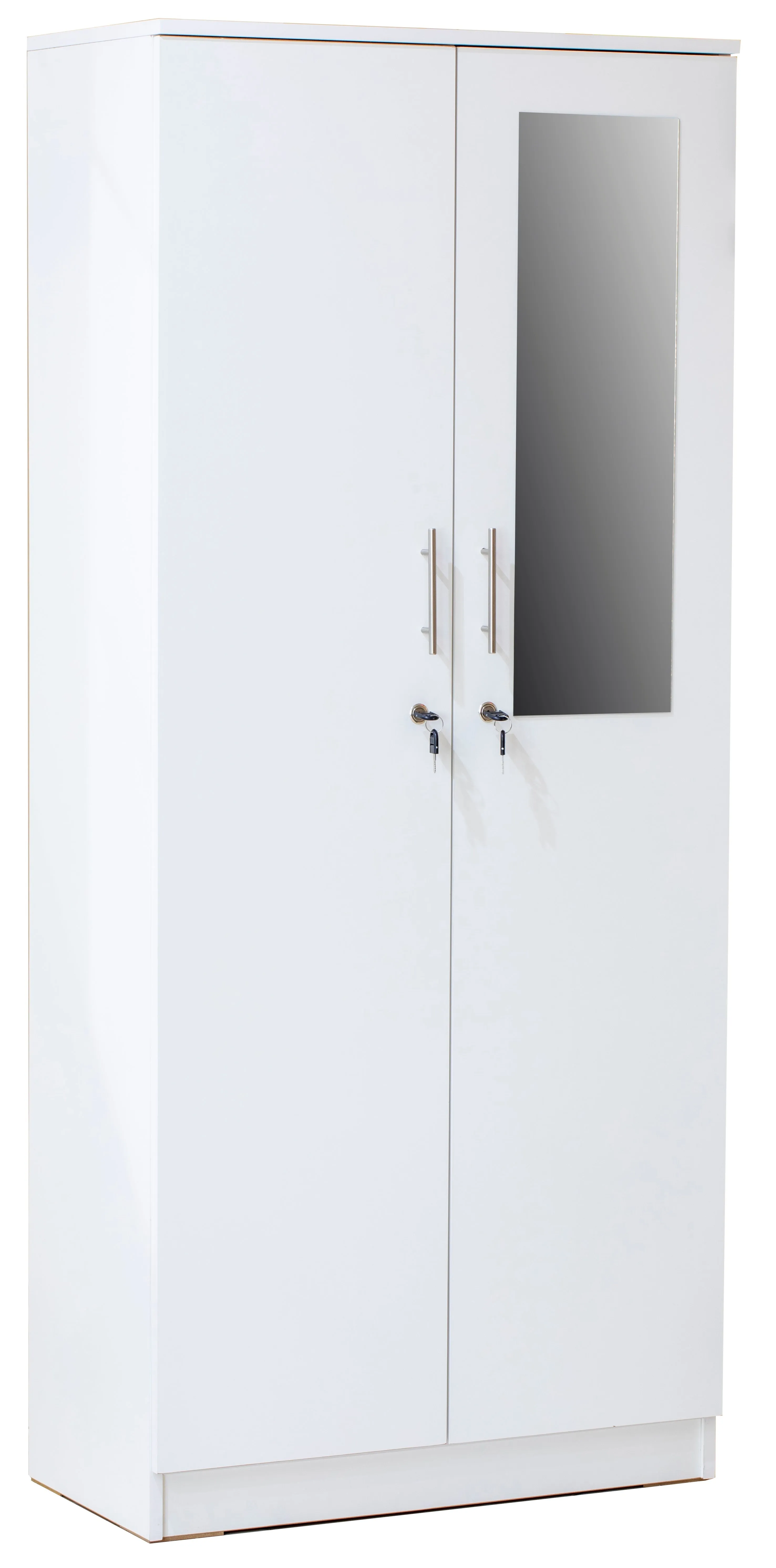 AFT Wooden Wardrobe, White