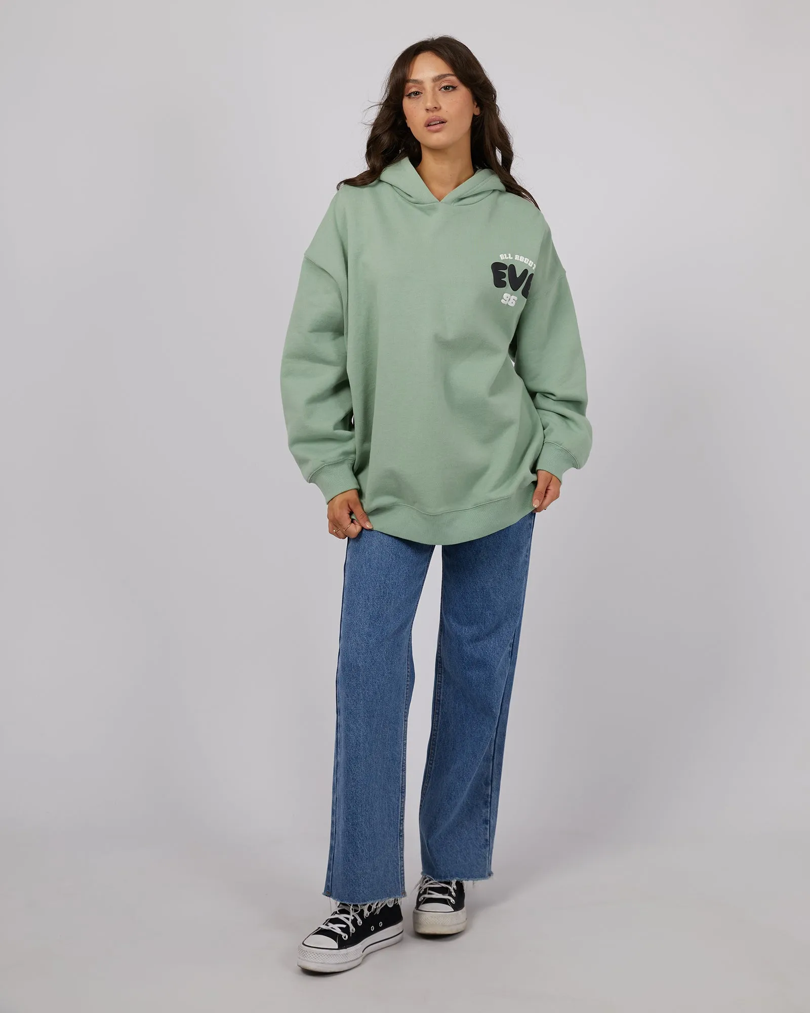 All About Eve Exhale Hoodie Sage