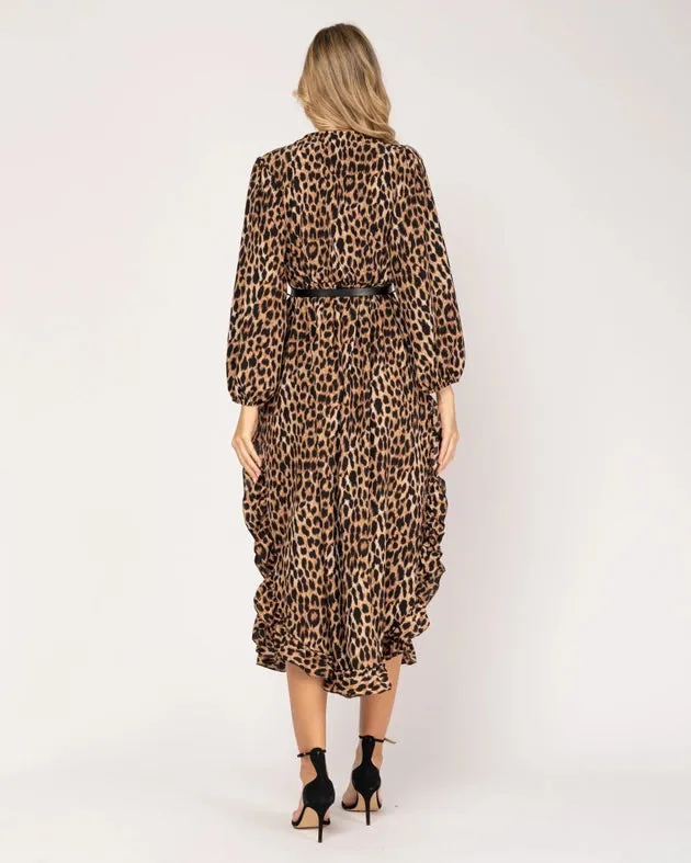 Animal print dress