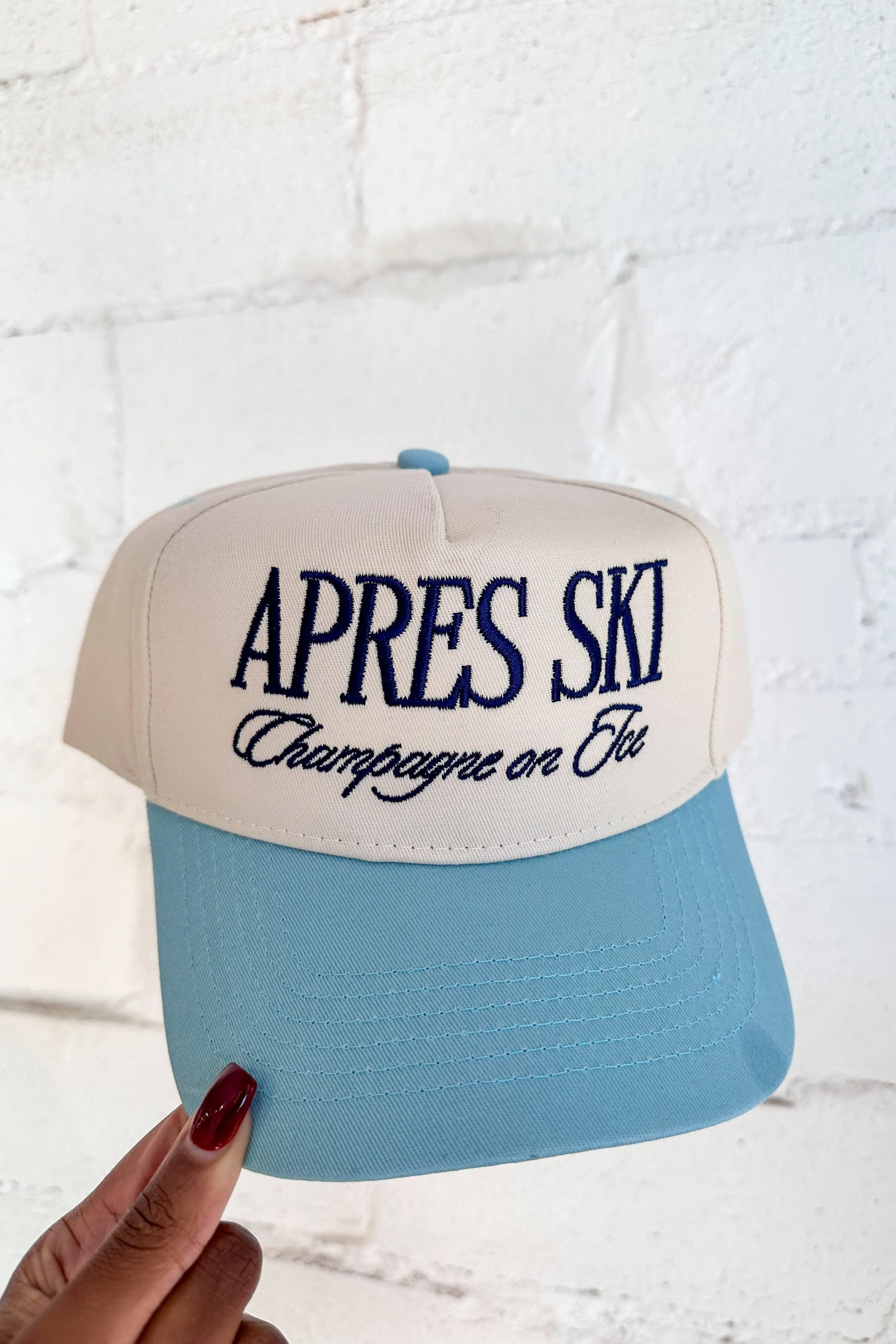 Apres Ski Embroidered Hat