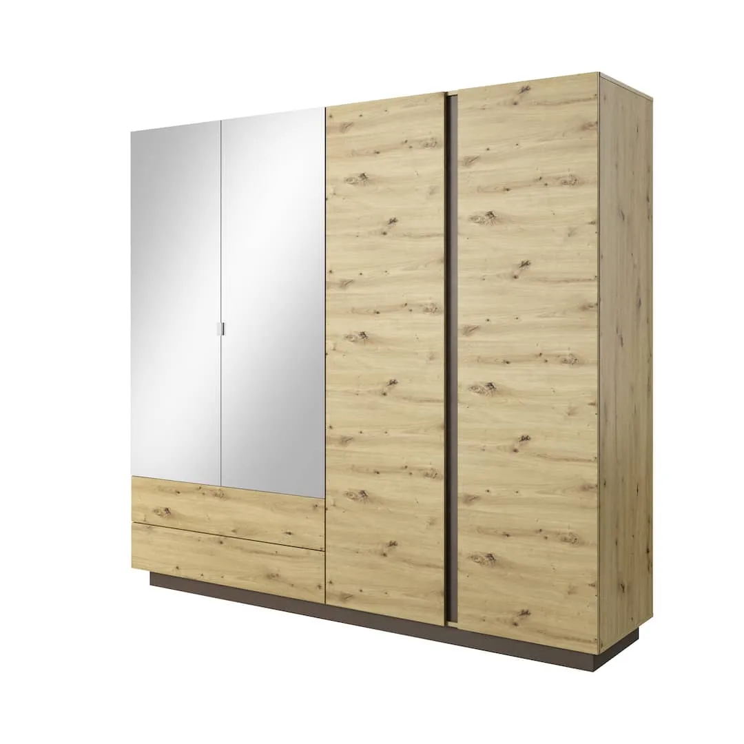 Arco Hinged Door Wardrobe 220cm