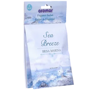 Aromar Scented Sachets – Sea Breeze – 2 Pack