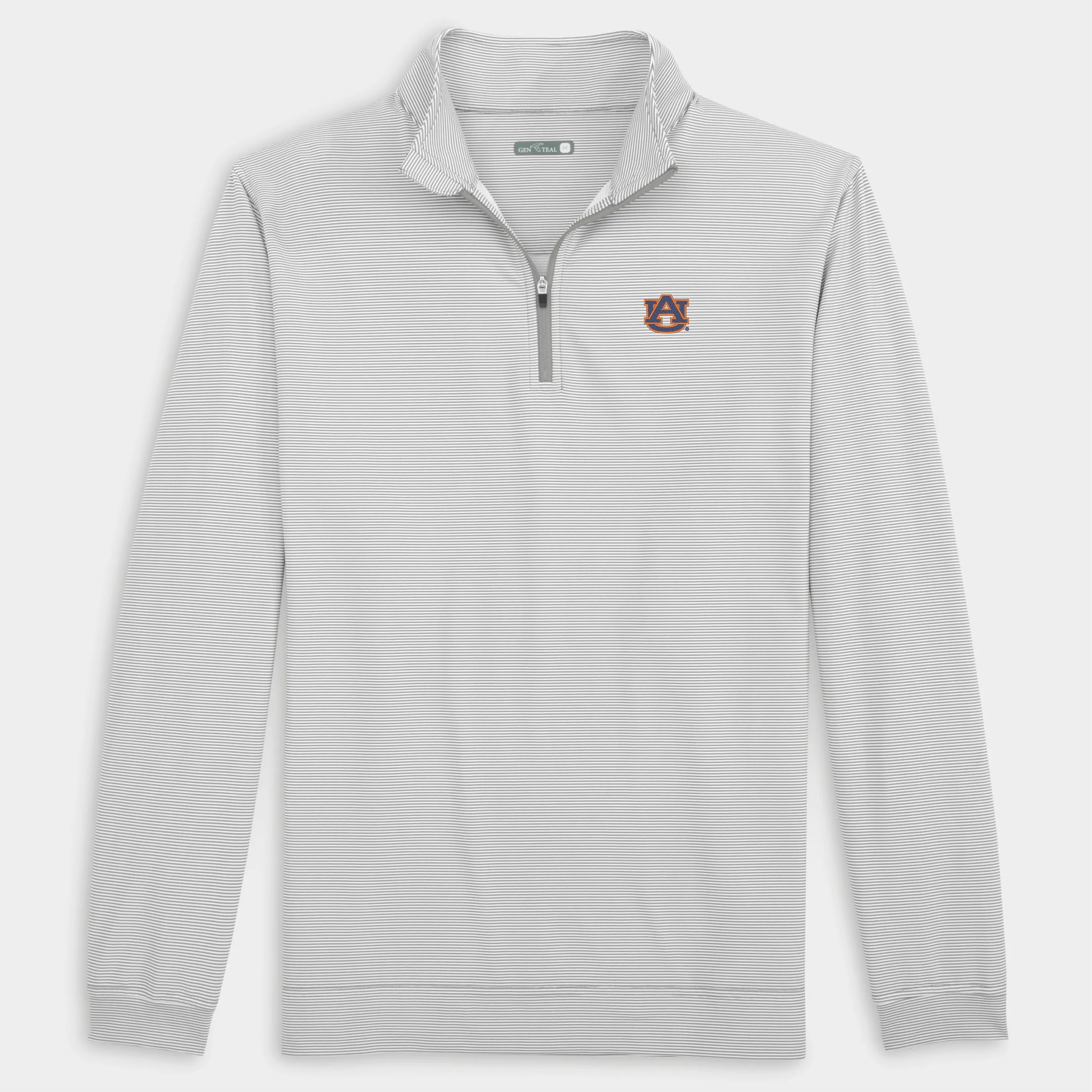 Auburn Pinstripe Venture Performance Quarter-Zip