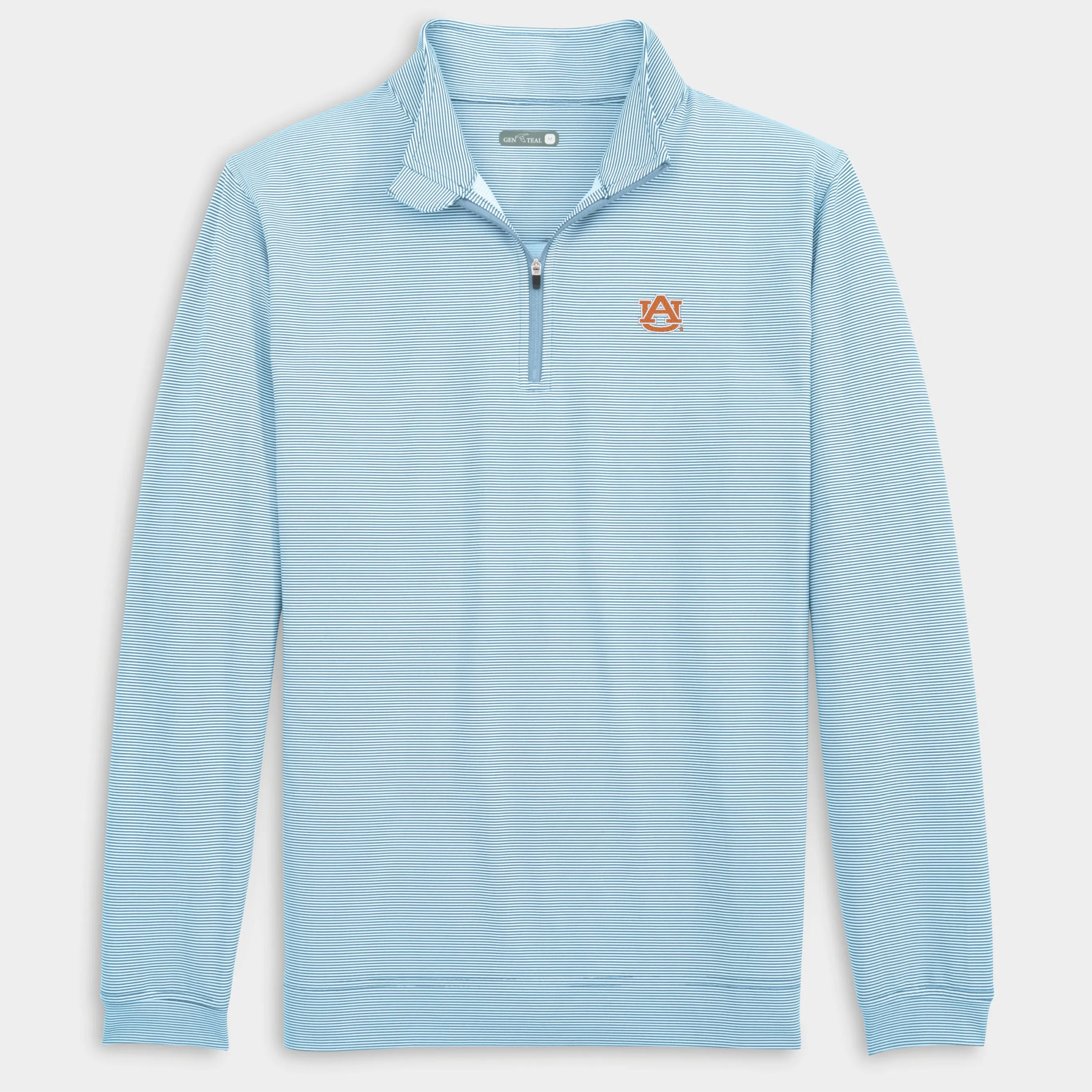 Auburn Pinstripe Venture Performance Quarter-Zip