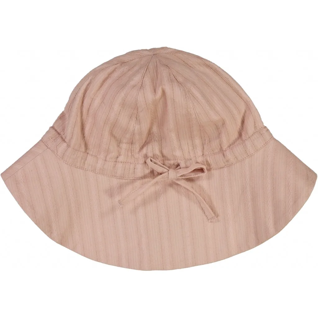 Baby Girl Sun Hat - misty rose