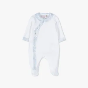 Babygrow - Toile de Jouy Velour