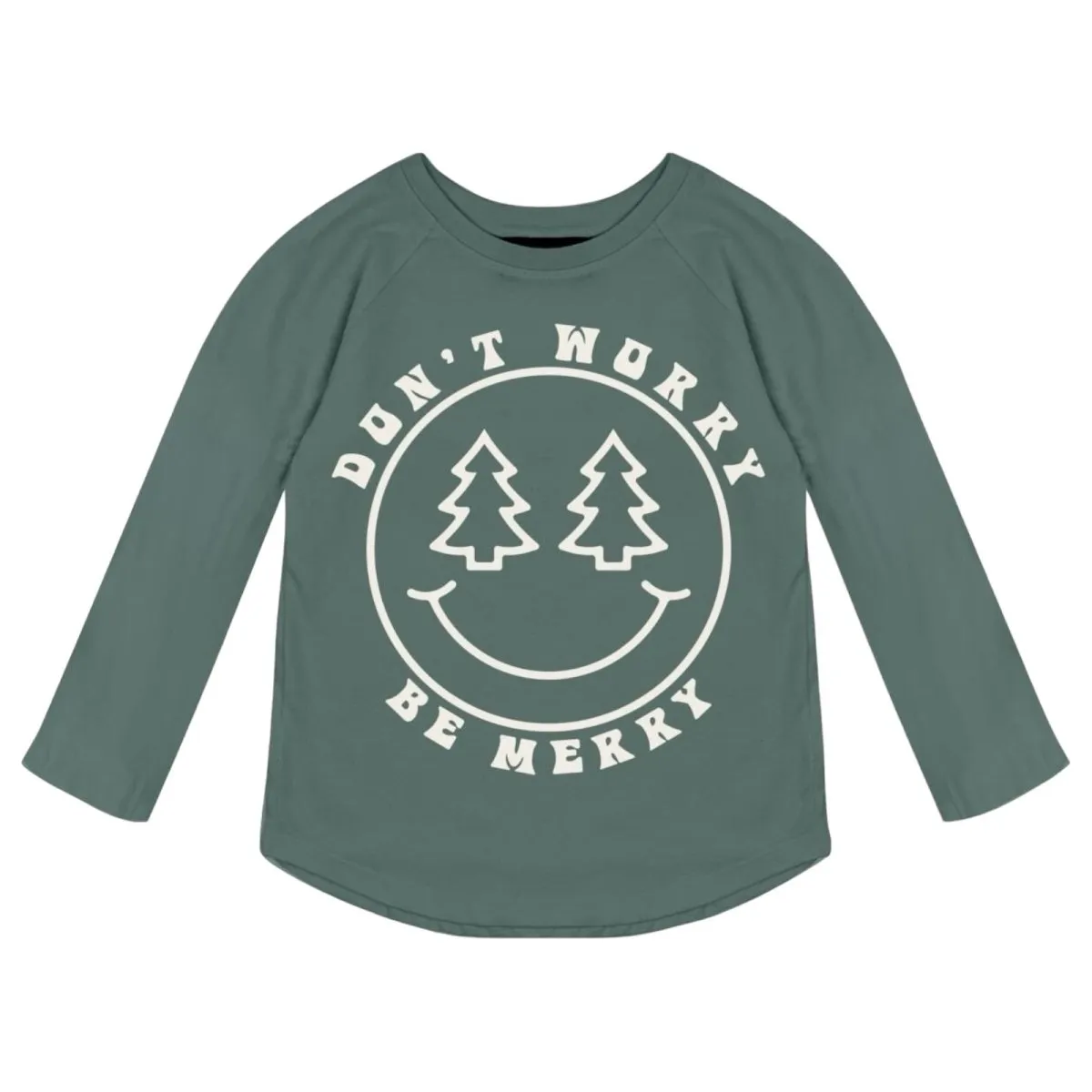 BE MERRY LONG SLEEVE TSHIRT