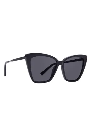 Becky II Sunglasses - Black Smoke