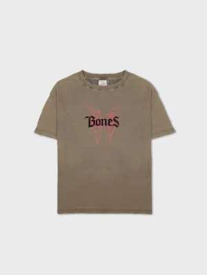 Butterfly Bones Tee - Washed Sage