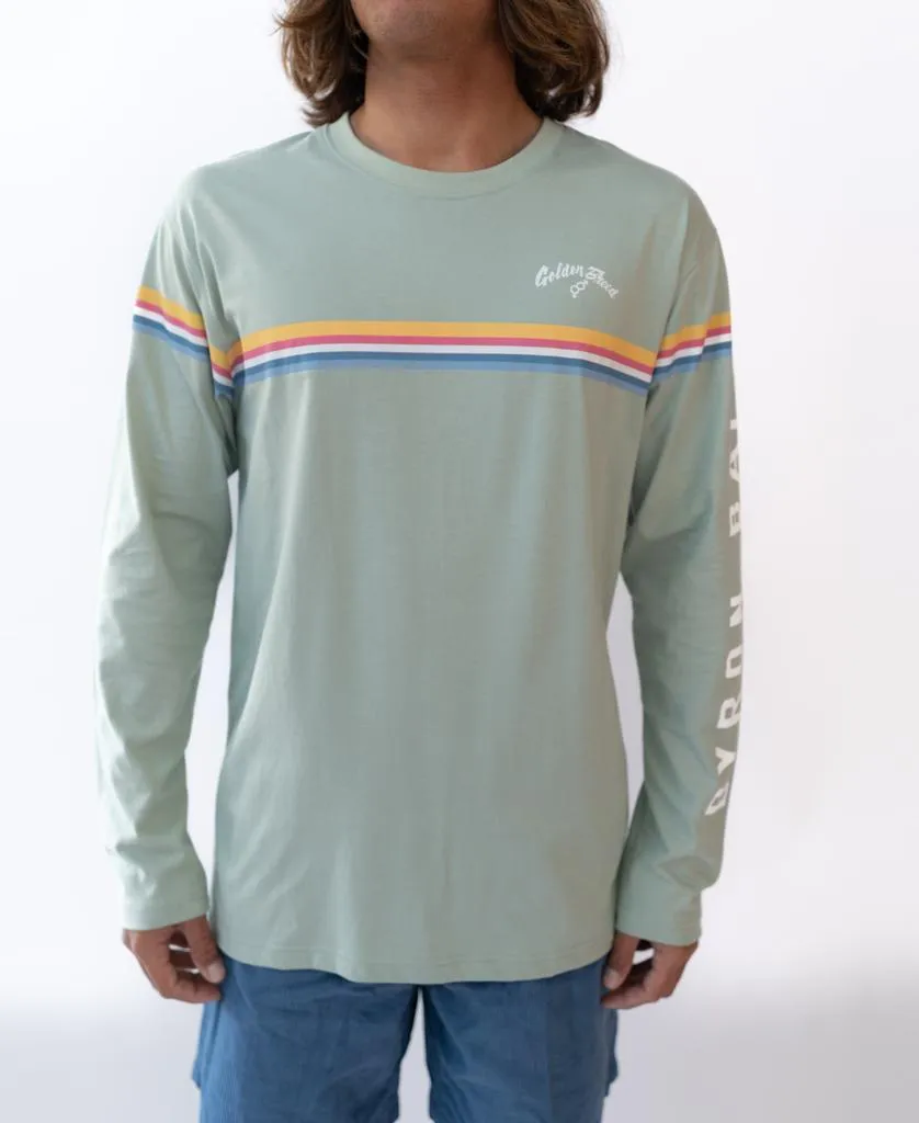 Byron Cali LS Tee | Sage