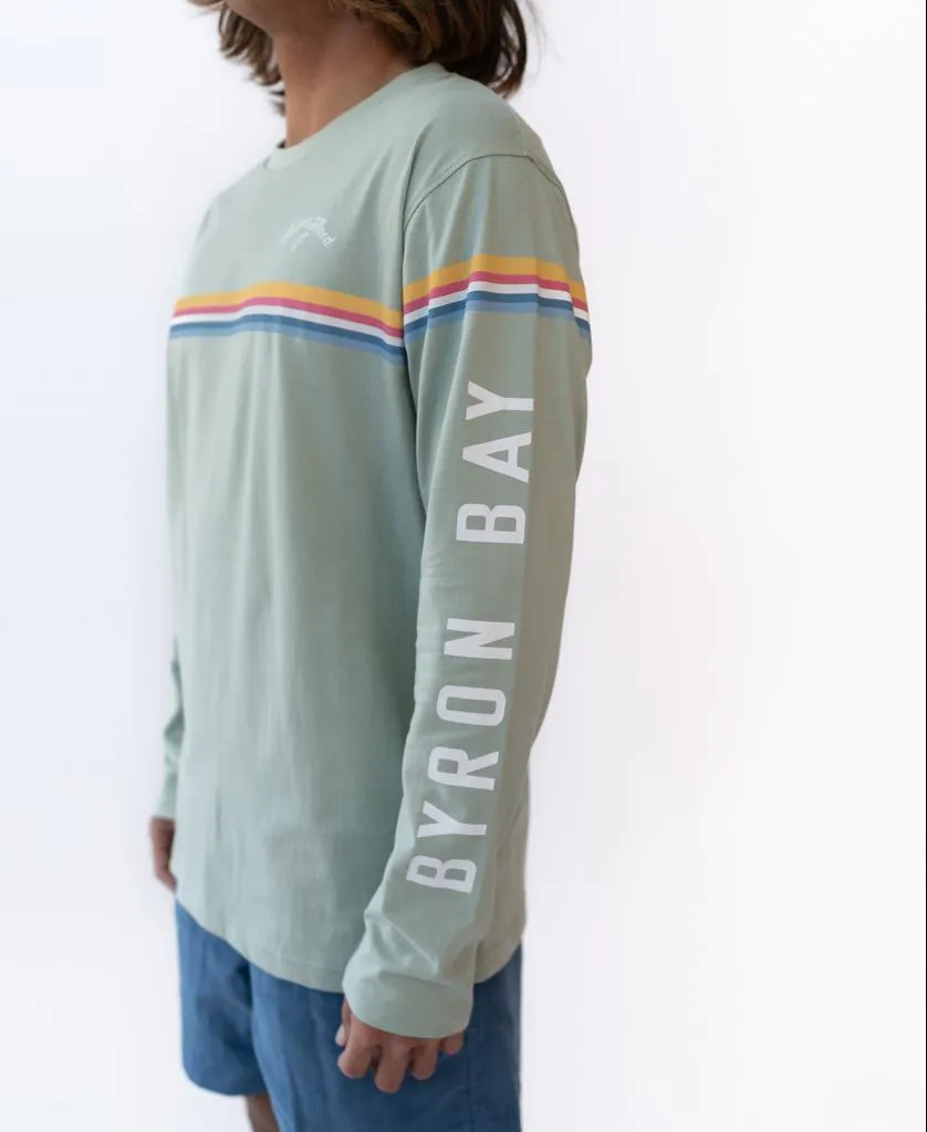 Byron Cali LS Tee | Sage