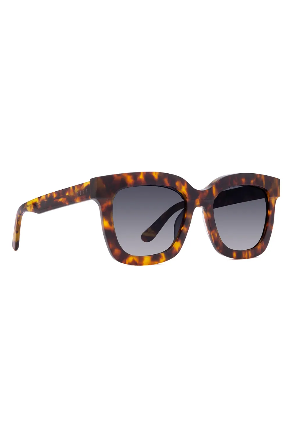 Carson Sunglasses - Amber Tortoise Blue Steel