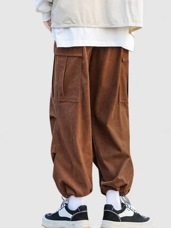 Corduroy Shirts With Wide Pants