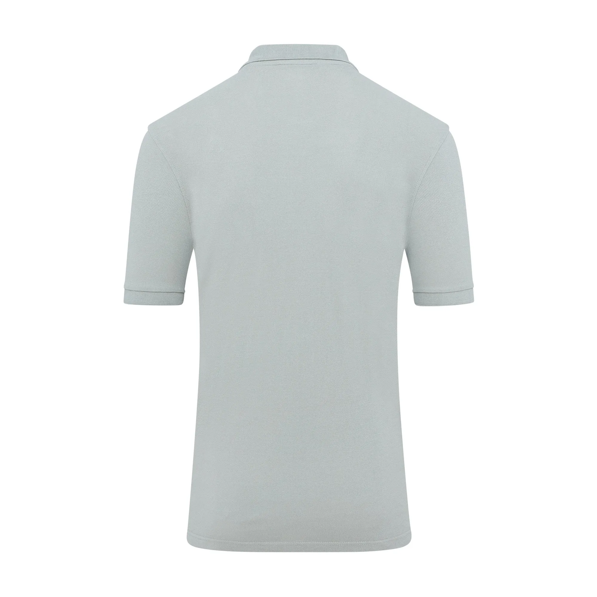 Corneliani Crest Detail Short Sleeve Polo (Sage)