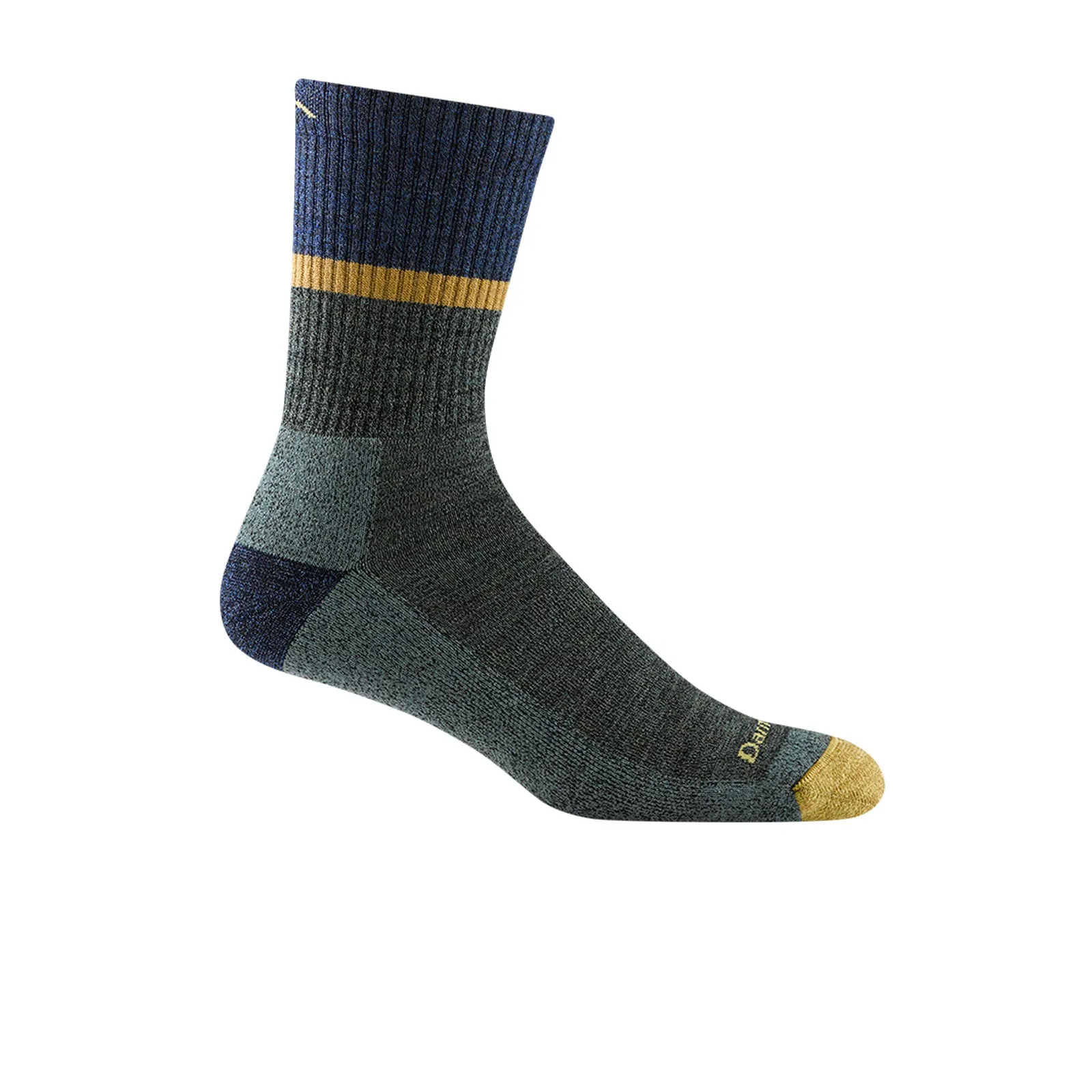 Darn Tough Ranger Midweight Micro Crew Sock with Cushion (Men) - Moss