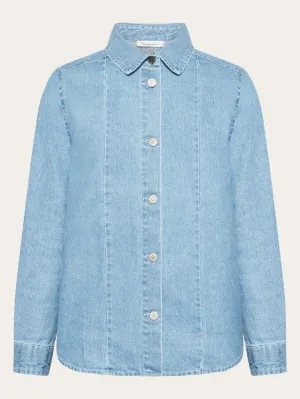 Denim shirt - GOTS/Vegan - Light Blue denim