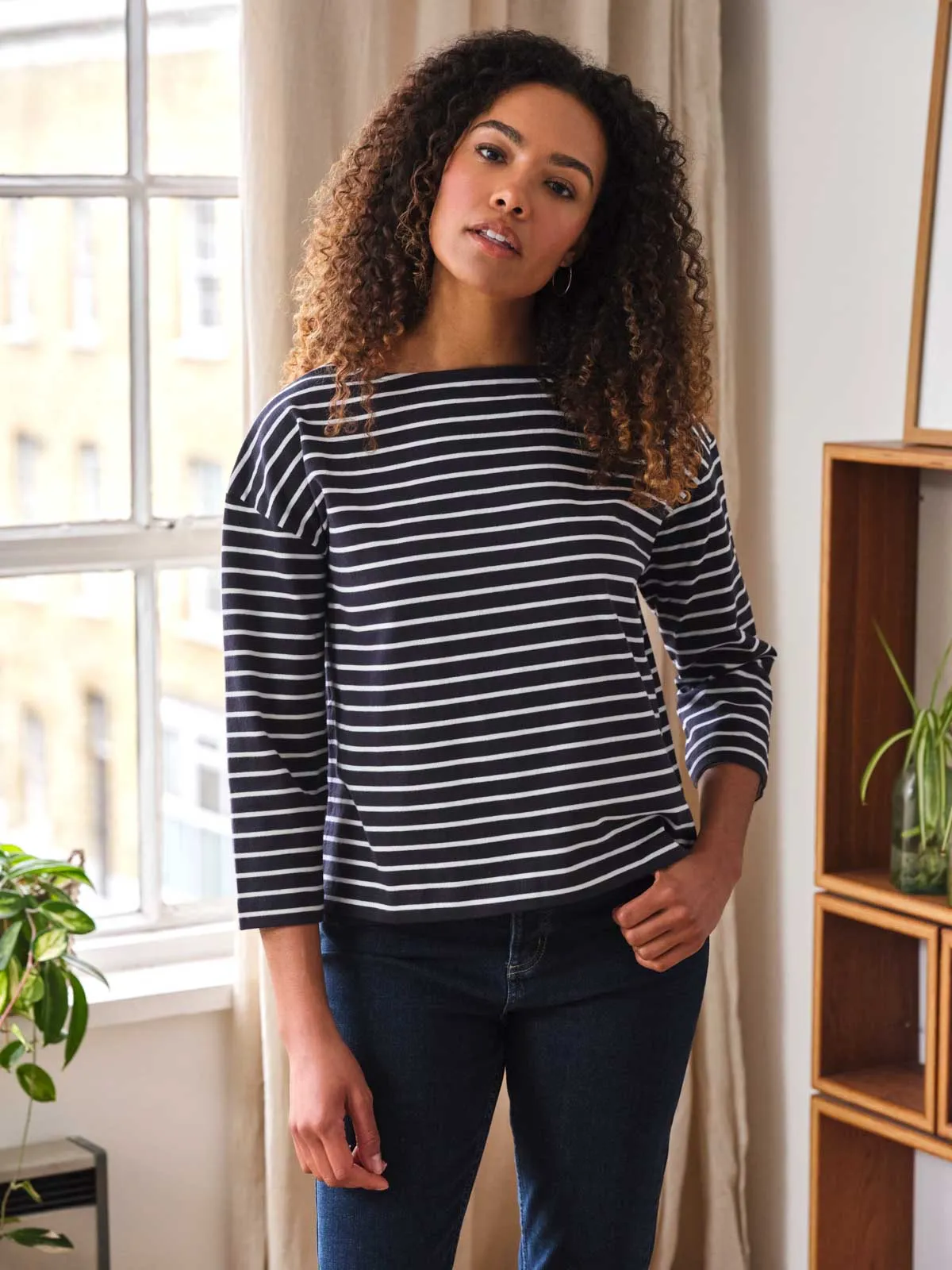 Essential Fairtrade Organic Cotton Breton Top