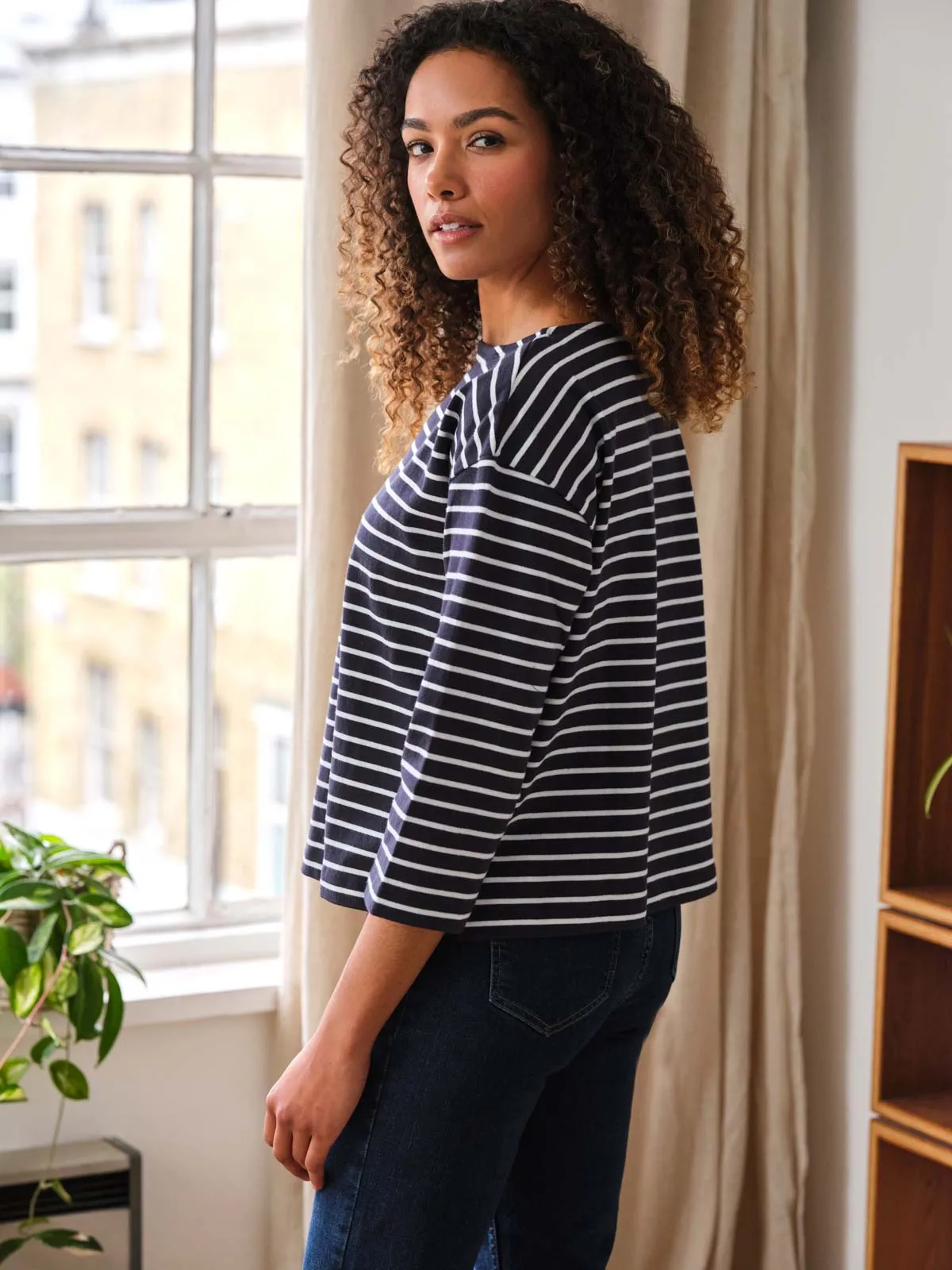 Essential Fairtrade Organic Cotton Breton Top