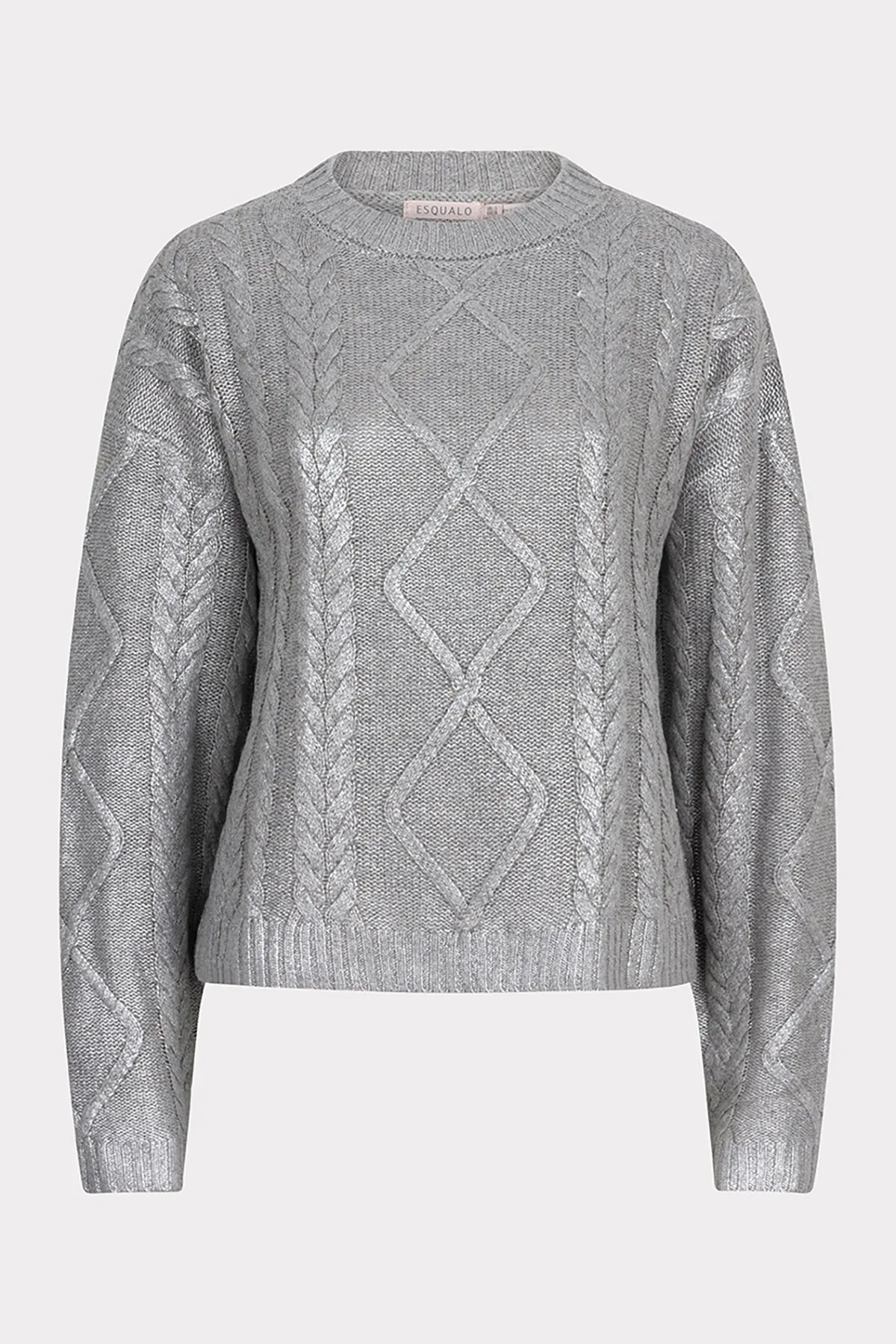 Foil Cable Sweater