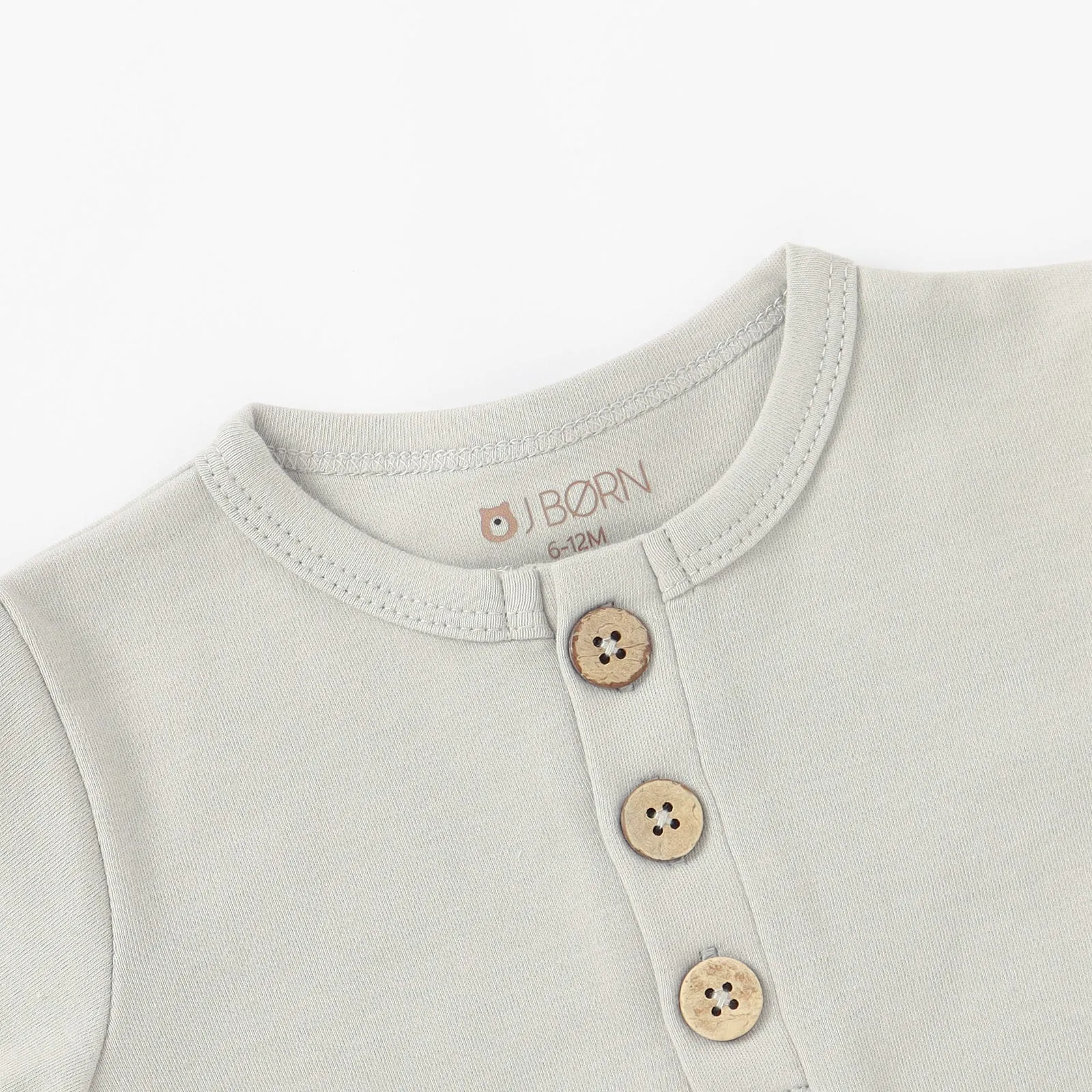 JBØRN Organic Cotton Baby Jumpsuit