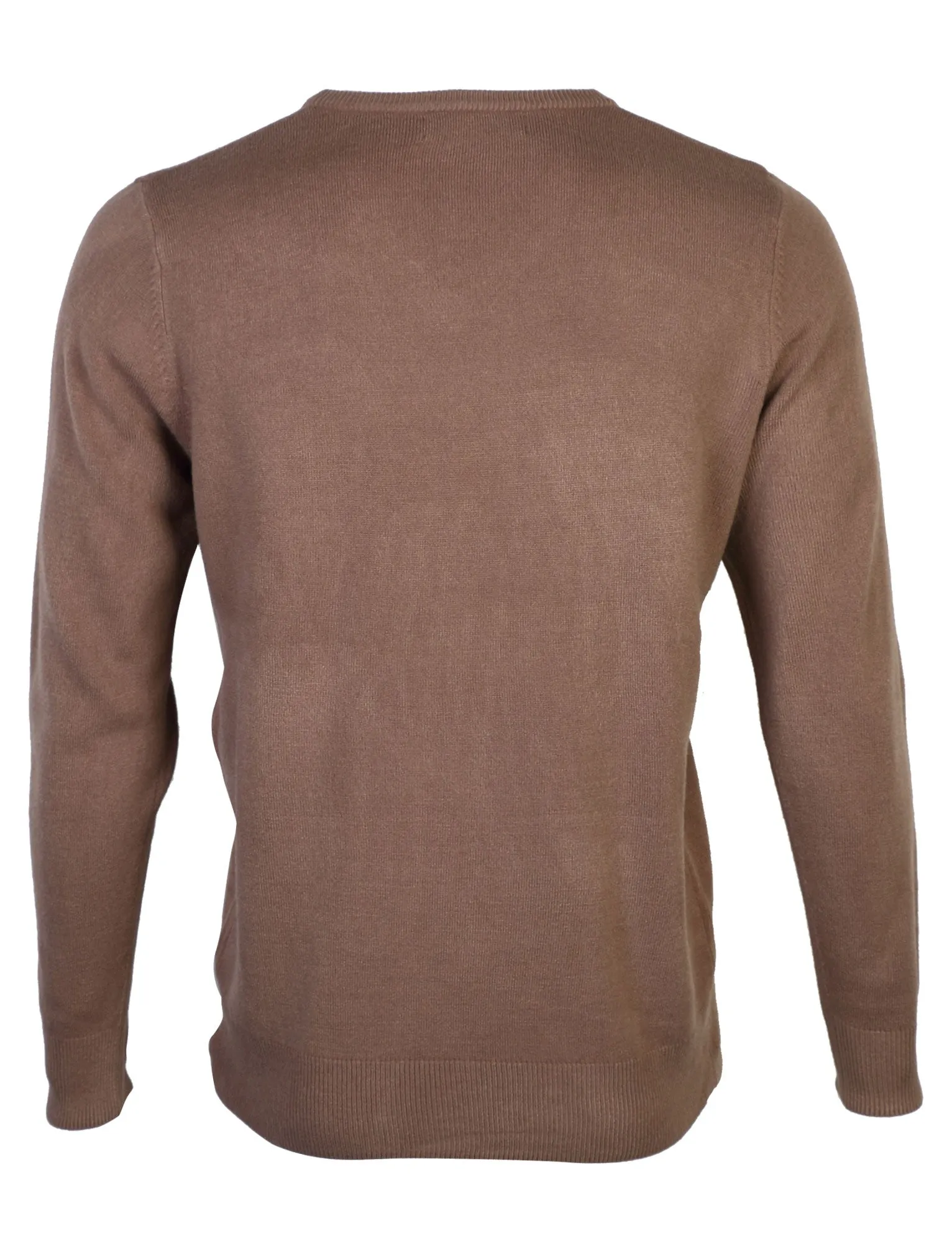 Kensington Eastside Hubert brown v neck jumper