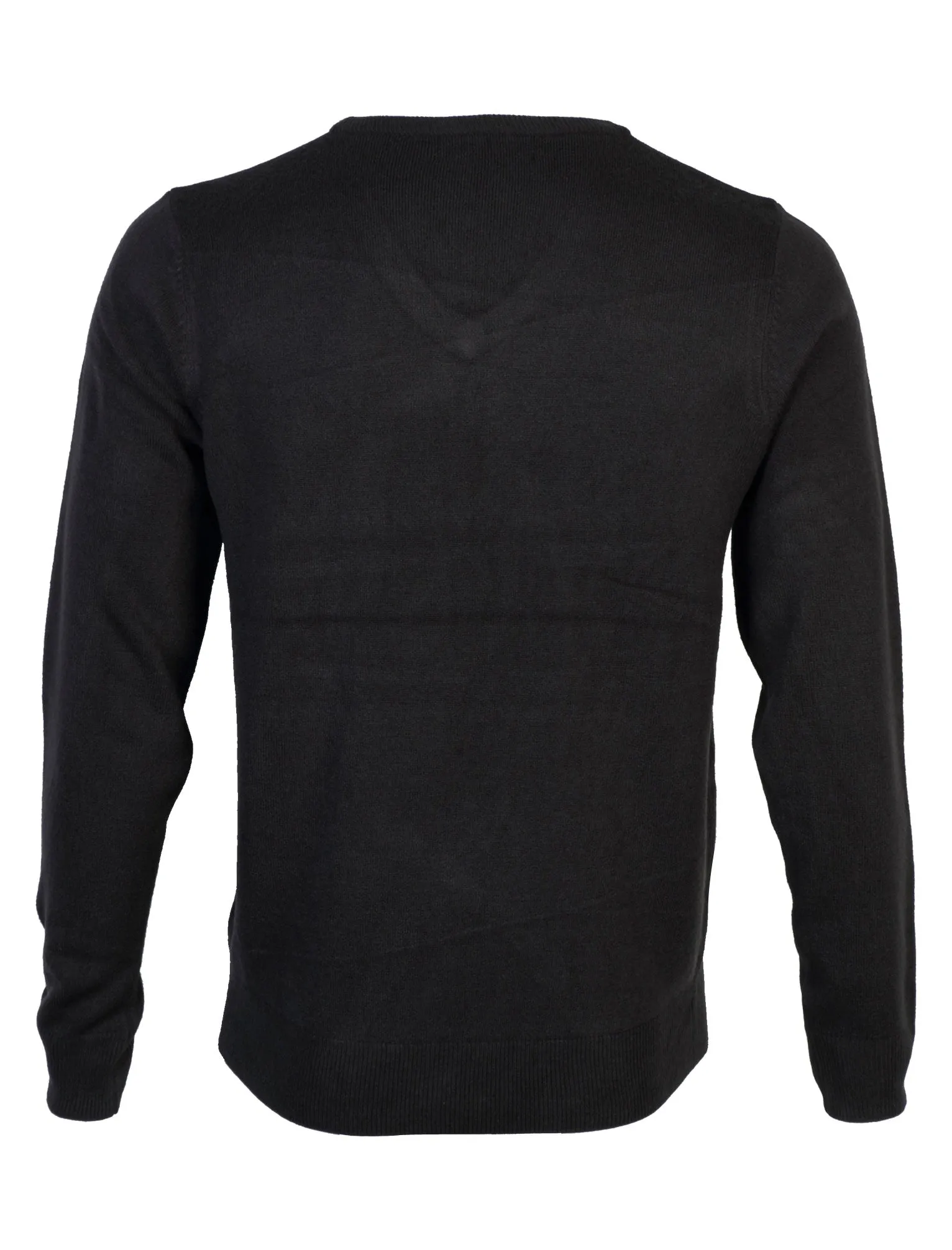 Kensington Eastside Hubert charcoal v neck jumper