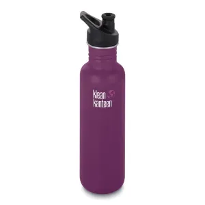 Klean Kanteen Classic 800ml Bottle - Winter Plum