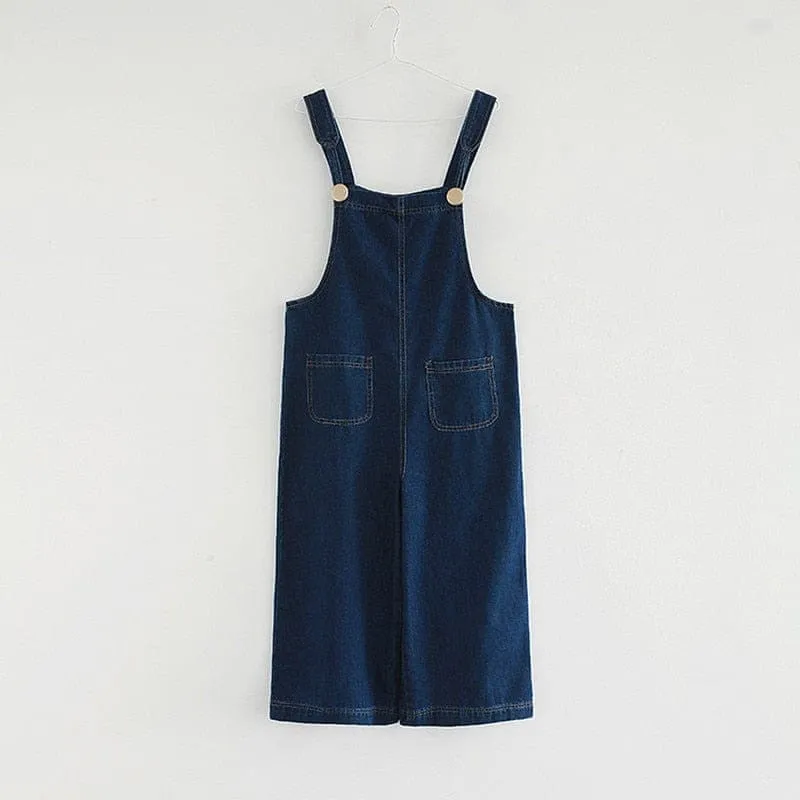 Kylie Oversized Denim Overall