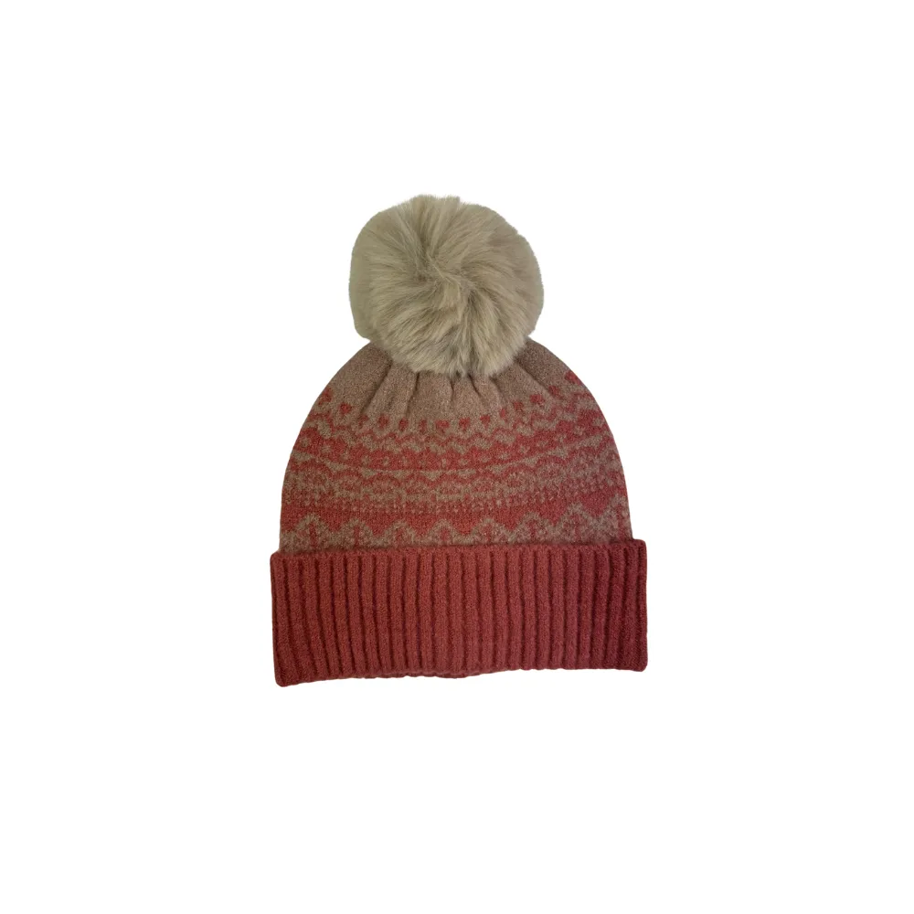 Ladies Thora Bobble Hat Perfect Gift by Powder Design AW23