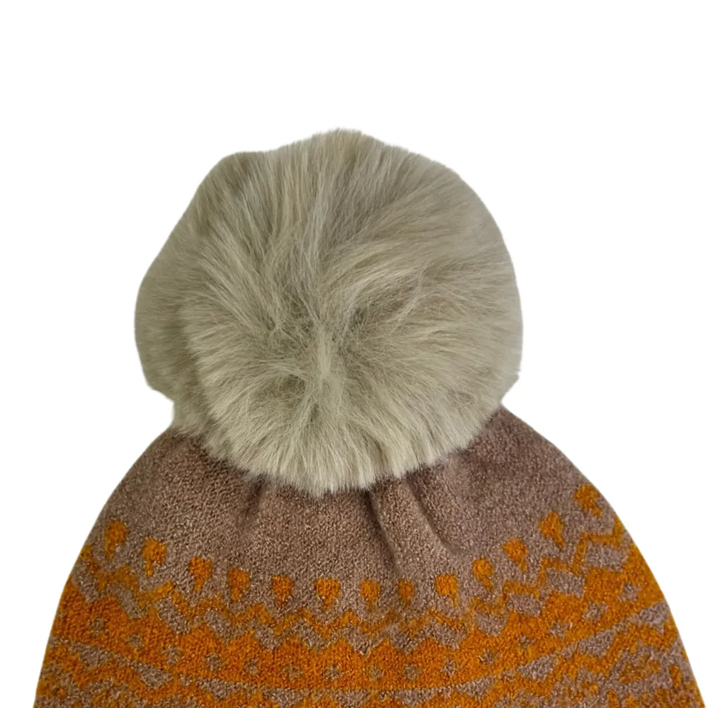 Ladies Thora Bobble Hat Perfect Gift by Powder Design AW23