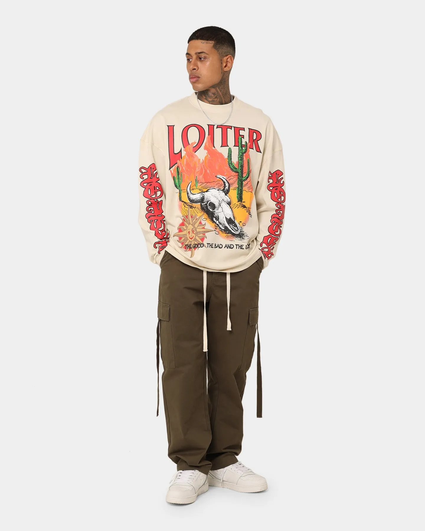 Loiter Rodeo T-Shirt Off White