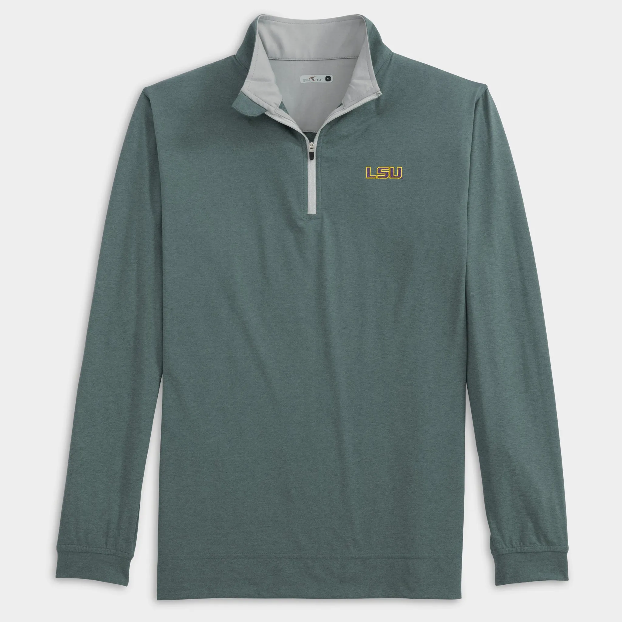 LSU Heathered Venture Performance Quarter-Zip