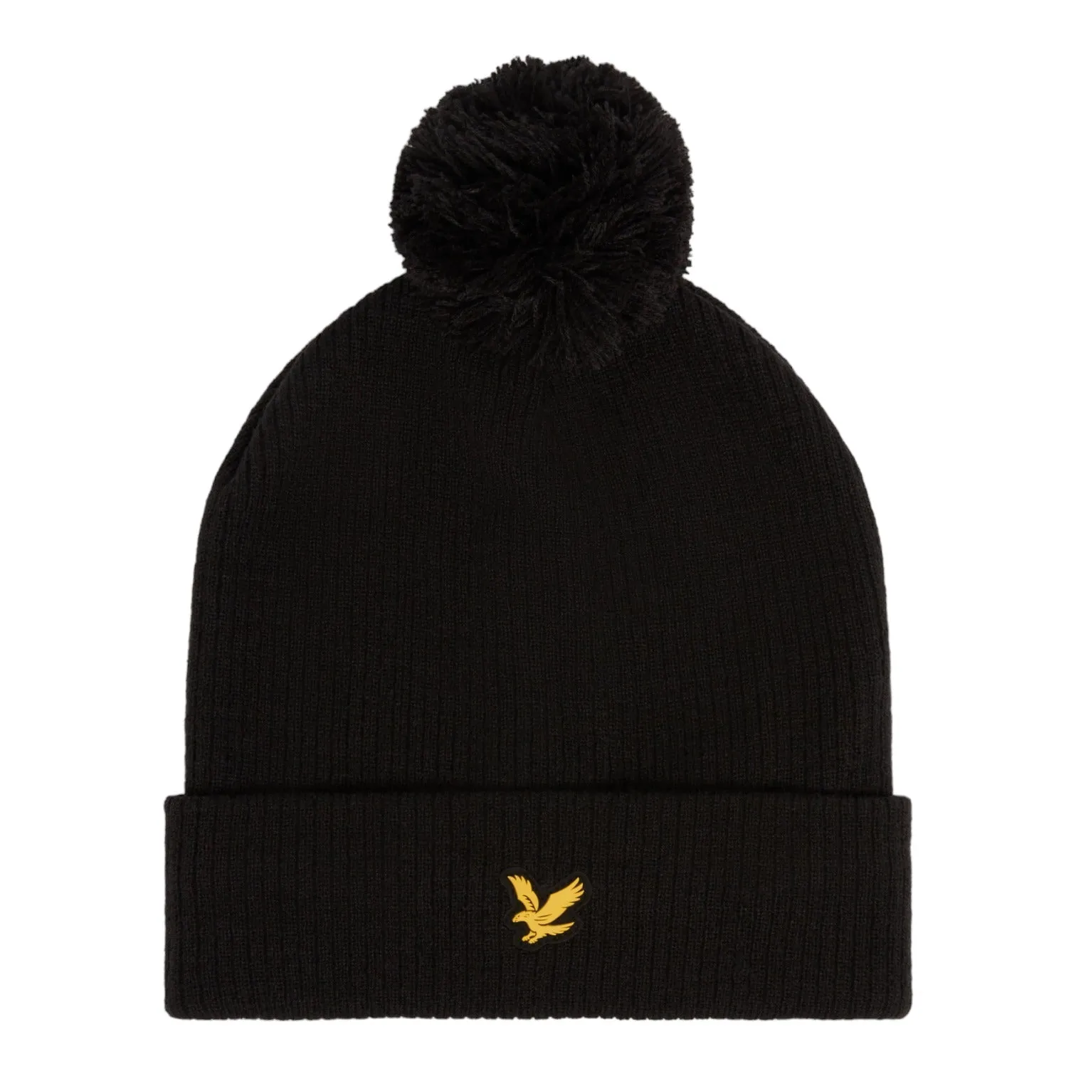 Lyle & Scott Plain Golf Bobble Beanie HE1964G