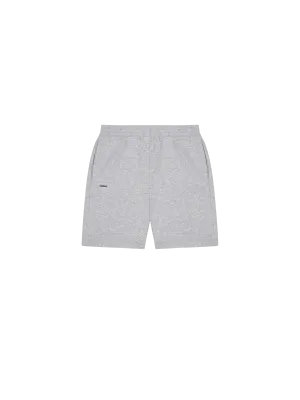 Mens 365 Midweight Mid Length Shorts—grey-marl