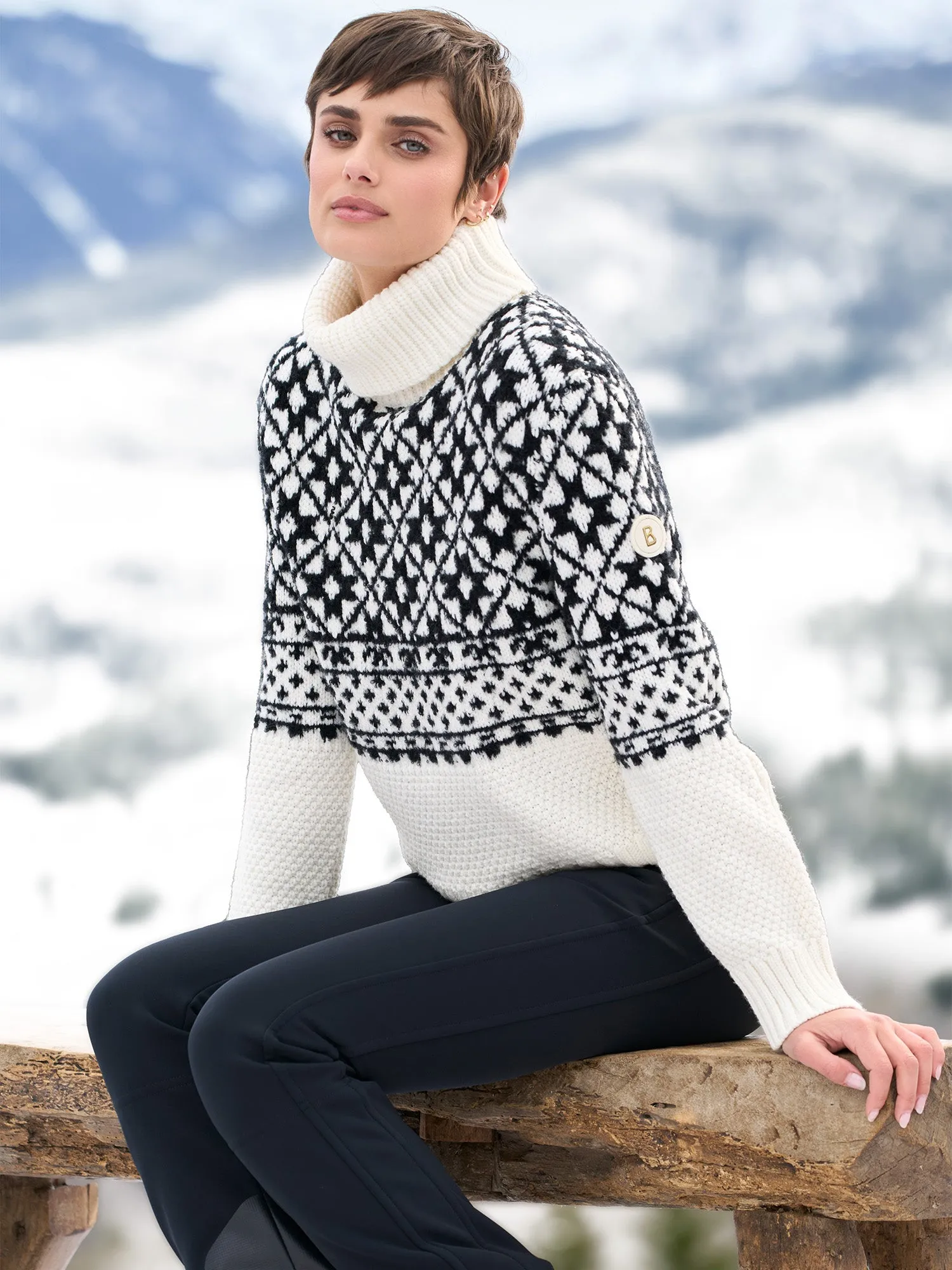 Nadia Nordic Ski Sweater