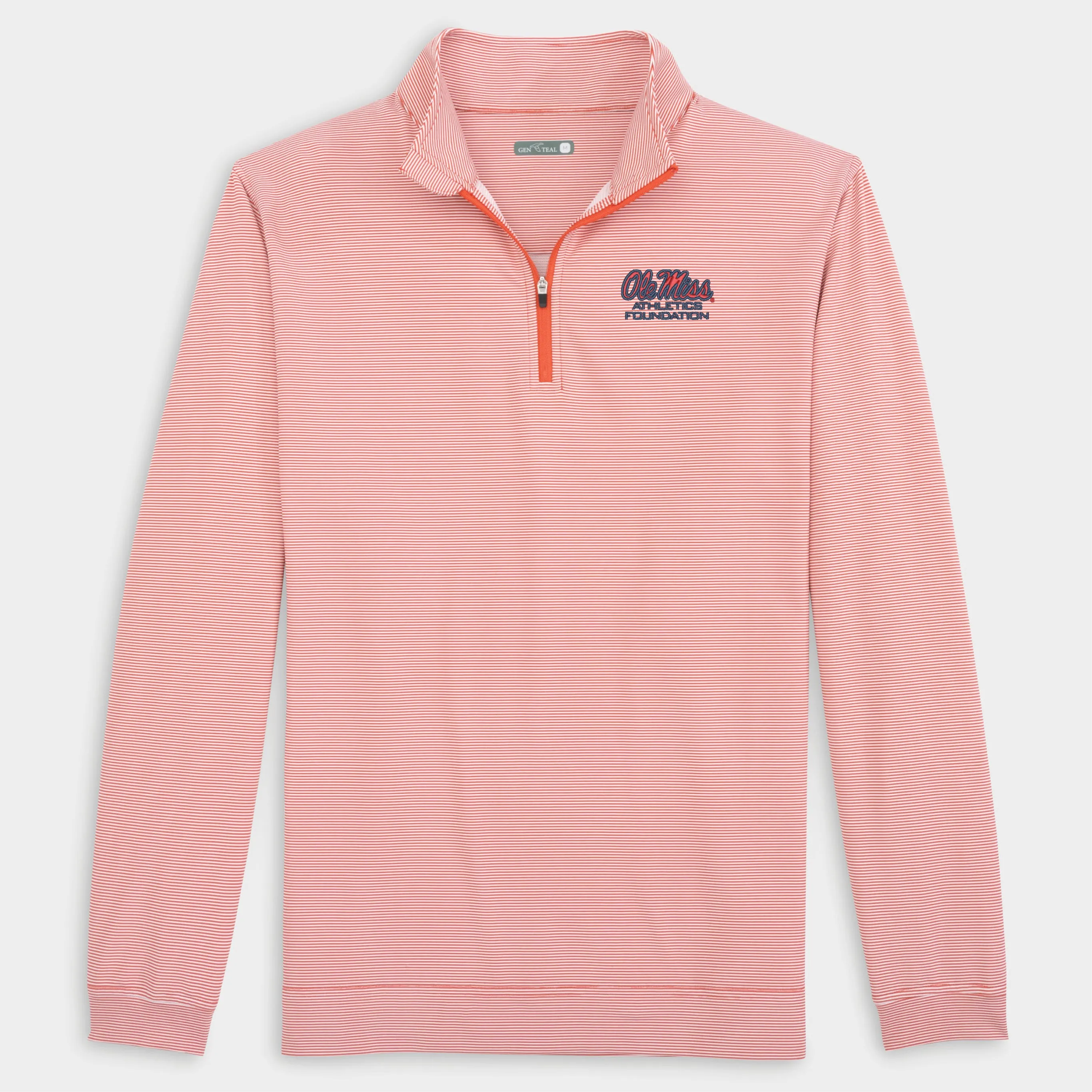 Ole Miss Athletics Foundation Pinstripe Venture Performance Quarter-Zip