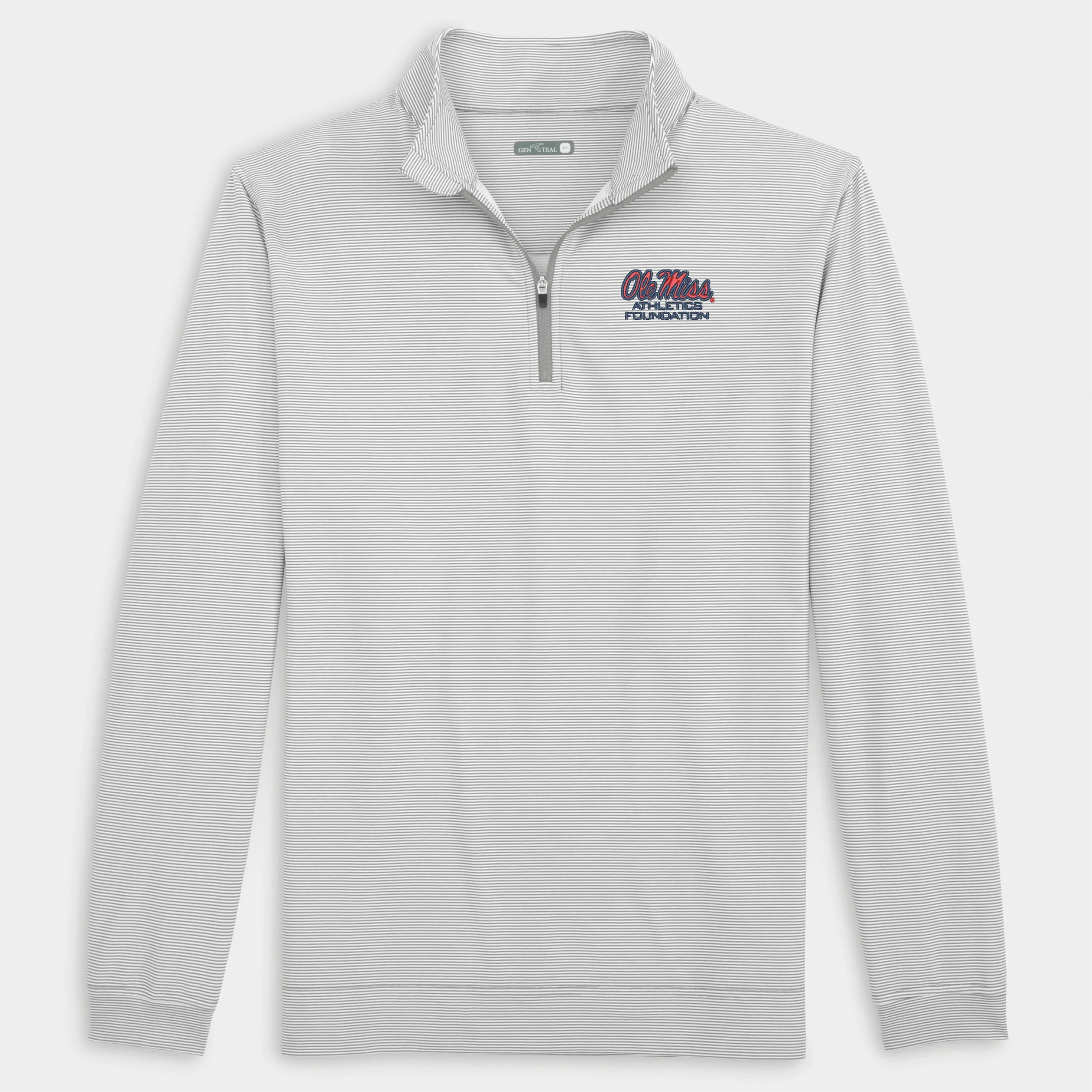 Ole Miss Athletics Foundation Pinstripe Venture Performance Quarter-Zip