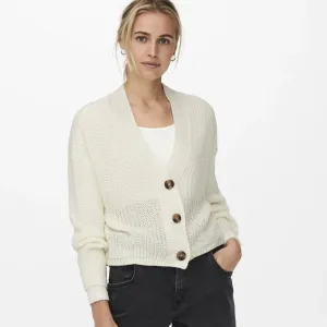 ONLY Onlcarol Knitted Cardigan in Jet Stream