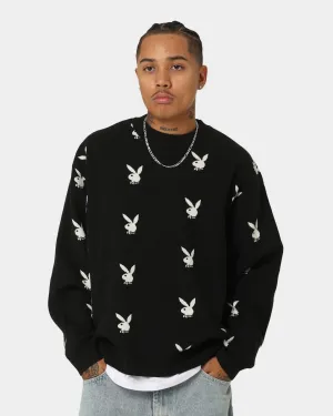 Playboy By CK Bunny Knit Sweater Black