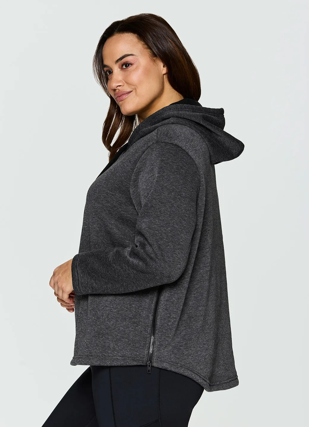 Plus Ashland Fleece Zip Sweatshirt