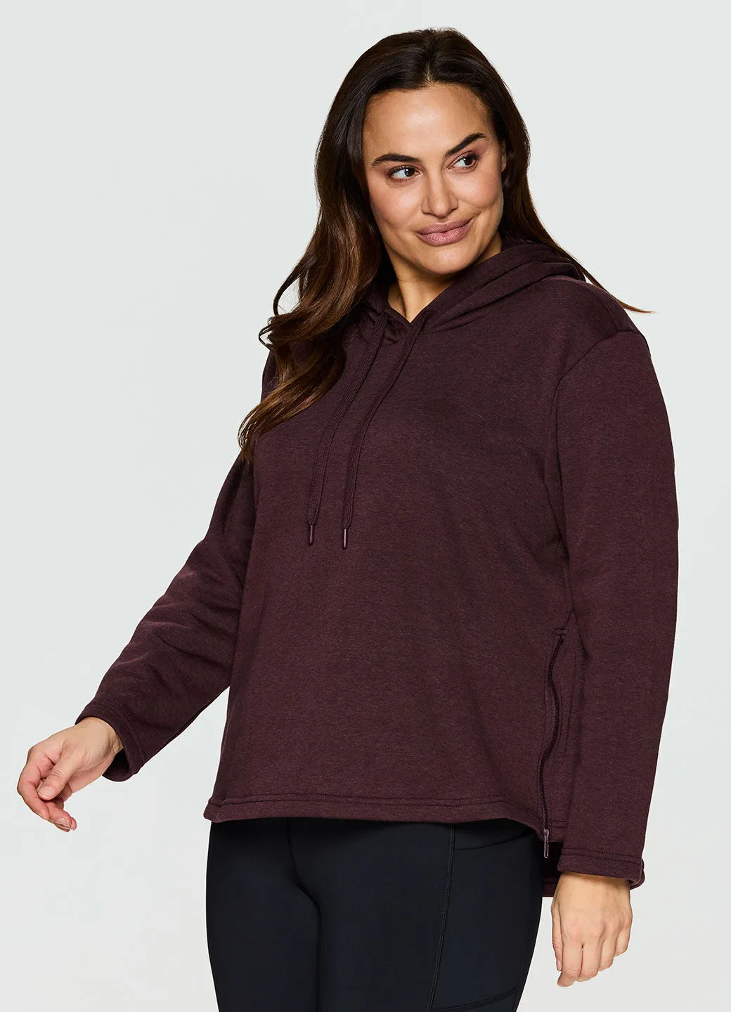 Plus Ashland Fleece Zip Sweatshirt