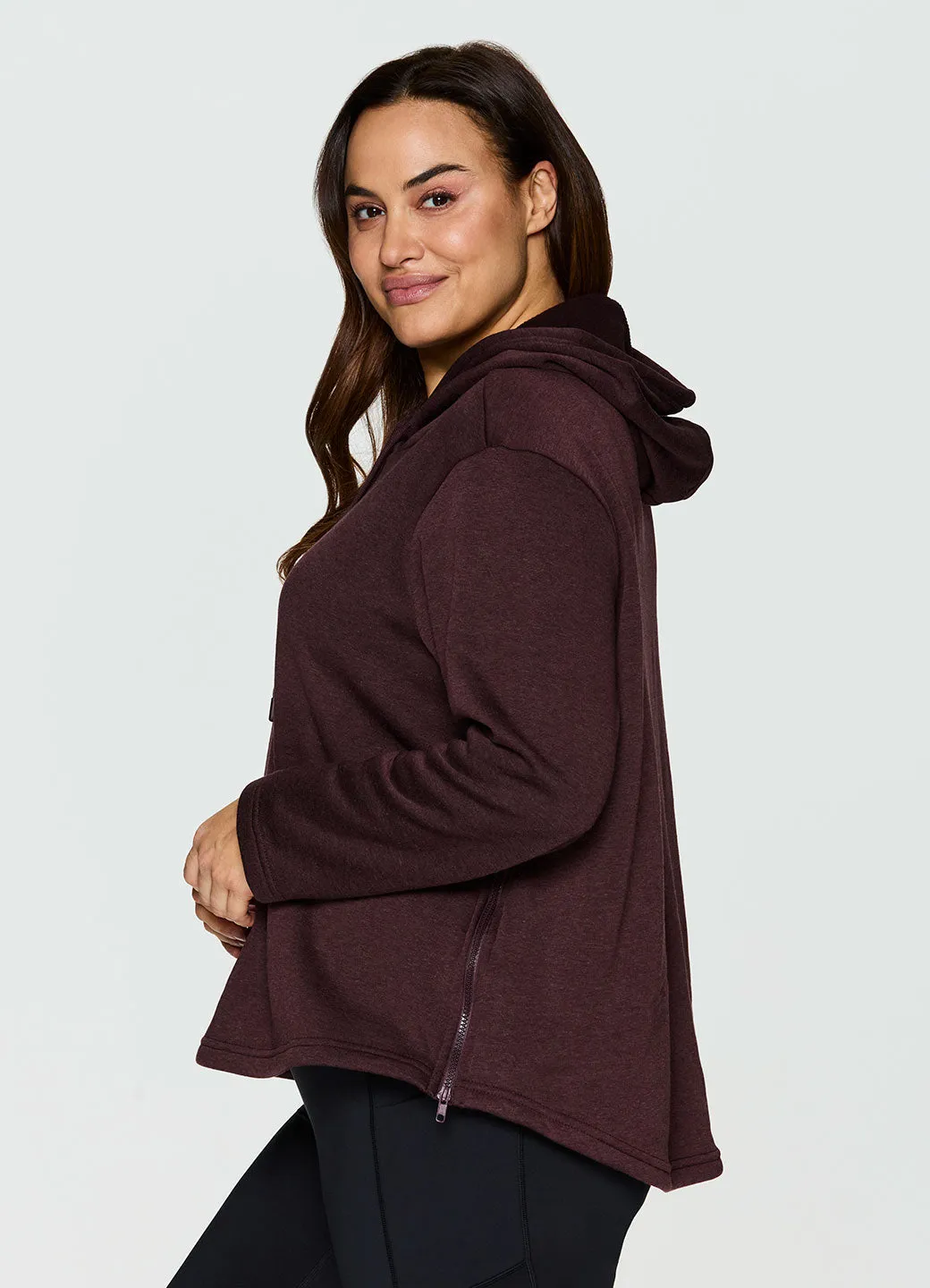 Plus Ashland Fleece Zip Sweatshirt