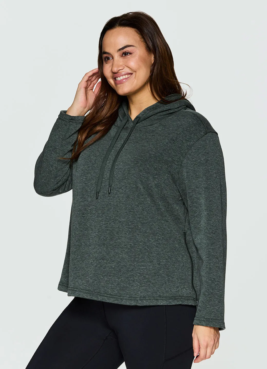 Plus Ashland Fleece Zip Sweatshirt