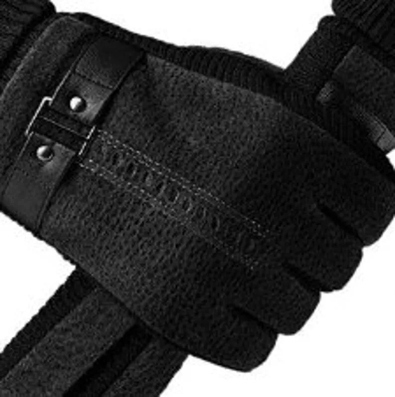 Premium Men's Winter Leather Gloves - Touchscreen Enabled for Outdoor Activities and Smartphone Use