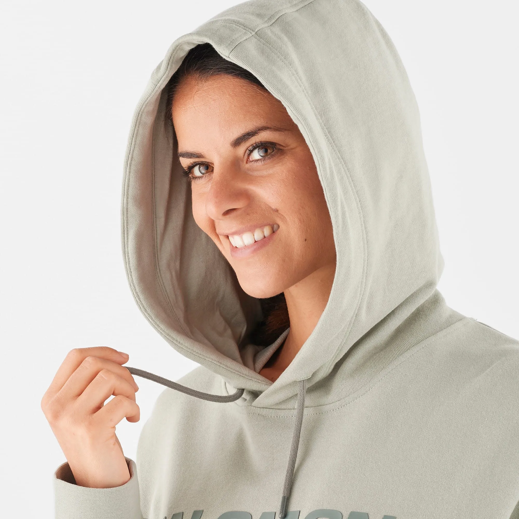 Salomon Unisex Outlife Logo Winter Hoody Wrought Iron/Sedona Sage | Buy Salomon Unisex Outlife Logo Winter Hoody Wrought Iron/Sedona Sage here | Outnorth