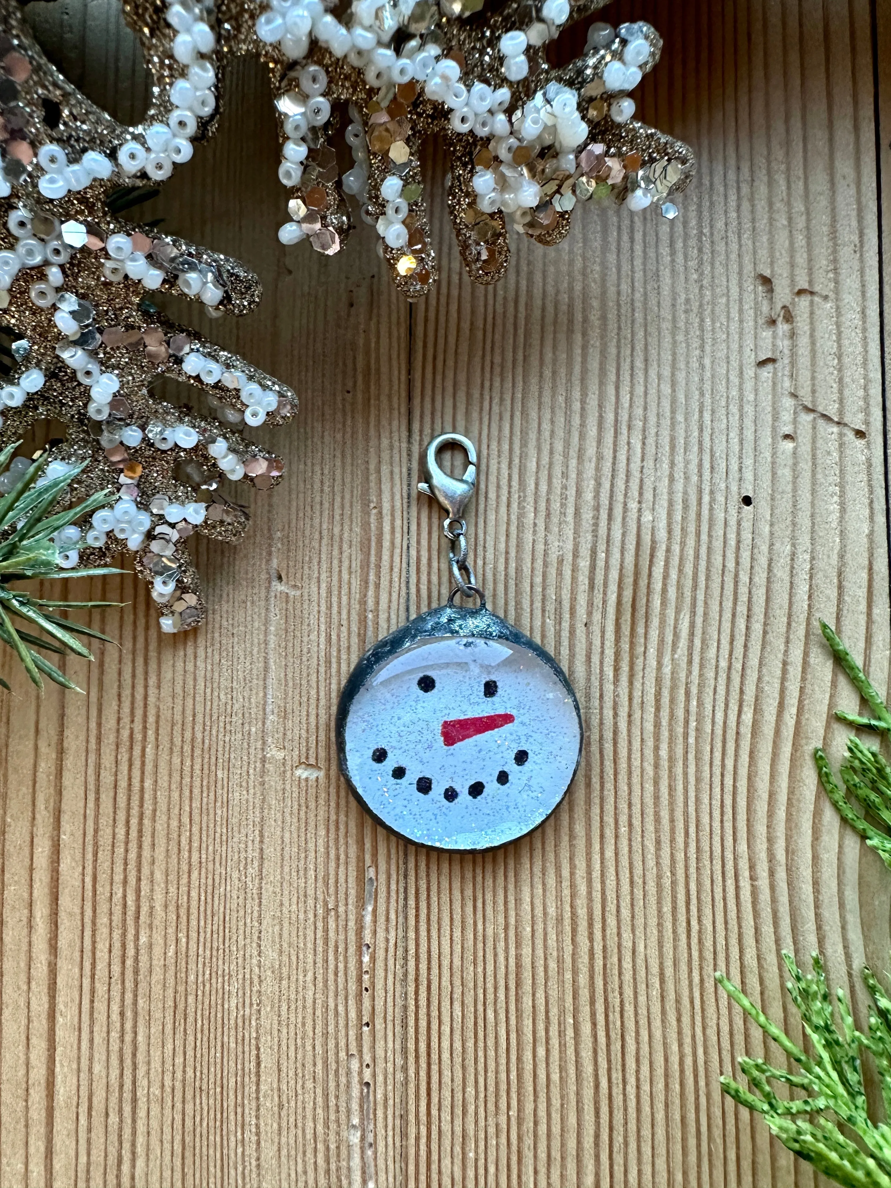 Snowman Pendant