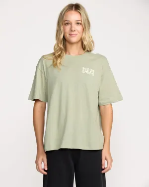 Stone Dream Boyfriend Tee - Sage