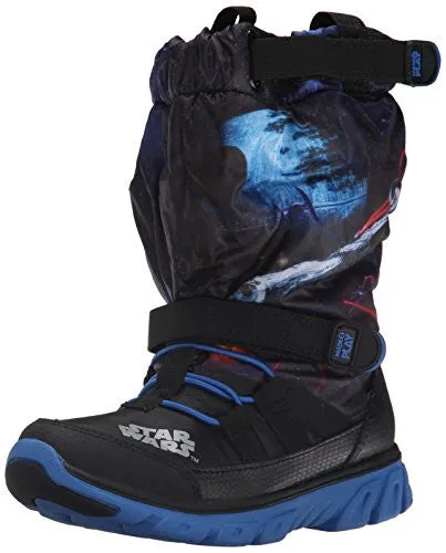 Stride Rite Toddler Made 2 Play Star Wars Sneaker Winter Boot, Black